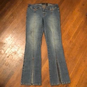 DKNY Jeans Size 5 Women's Flare Open-Slit